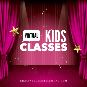 Virtual kids classes theater singing acting and princess classes